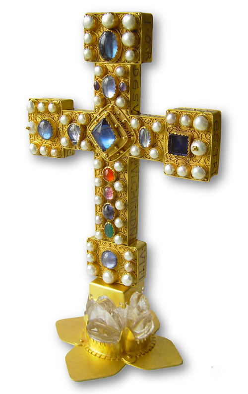 Cruz relicario del tesoro de la catedral de Münster