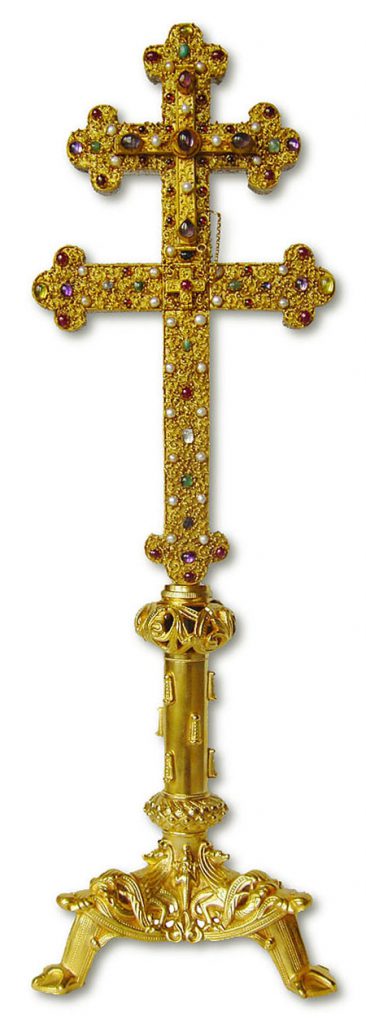 Äbtissinnenkreuz oder Reliquienkreuz